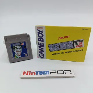 Batman Return of the Joker Nintendo Game Boy