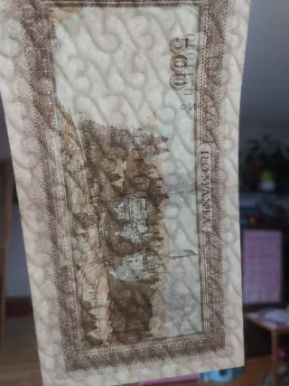 Billetes Rumanía 500 Lei 1941