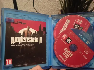 🇪🇸 Wolfenstein The New Order y Old Blood PS4