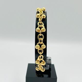 PULSERA BOLAS DIAMANTADAS 18K