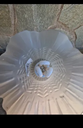 Lampada vintage tavolo anni '60 verde