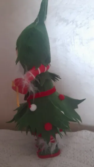 Decorazione Natalizia elfo Stoffa