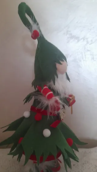 Decorazione Natalizia elfo Stoffa