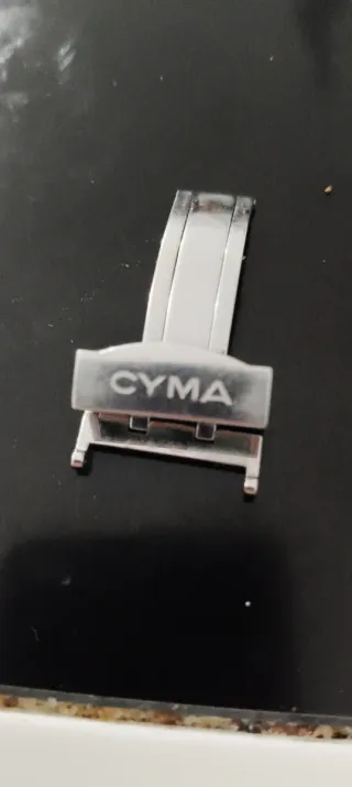 Cierre mariposa CYMA para pulsera de reloj..18ml