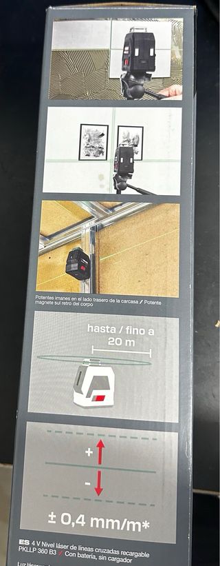 Nivel Láser Parkside Performance 360° PKLLP 360