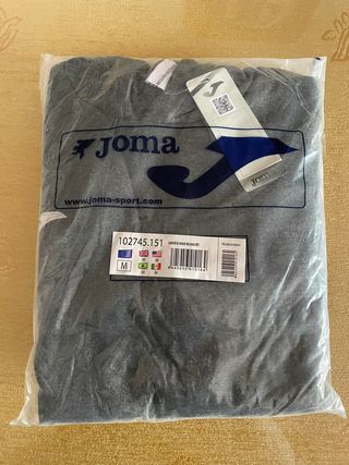 Sudadera Joma Confort III gris - Talla M