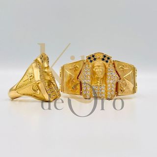 SELLO TUTANKAMON. Oro 18k.
