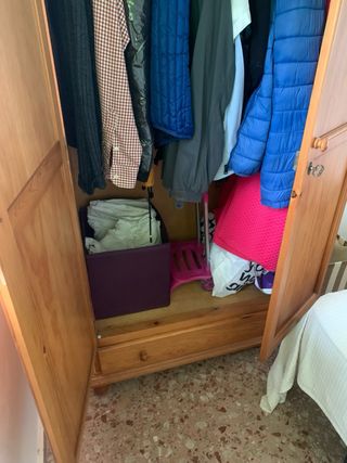 Armario ropero provenzal de madera