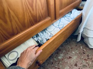 Armario ropero provenzal de madera