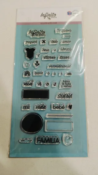 Sellos acrílicos Infinito es poco