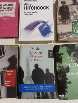 Libros, Thriller, policíaca, biografía, narrativa