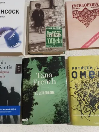 Libros, Thriller, policíaca, biografía, narrativa