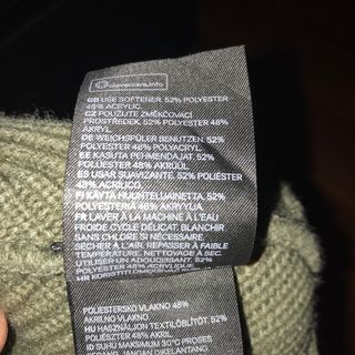 Gorro Beanie Verde Olivo Tejido