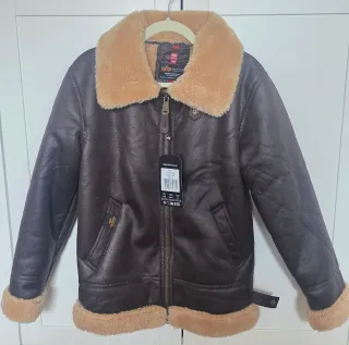 Chaqueta Alpha Industries Piel Marrón