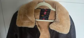 Chaqueta Alpha Industries Piel Marrón