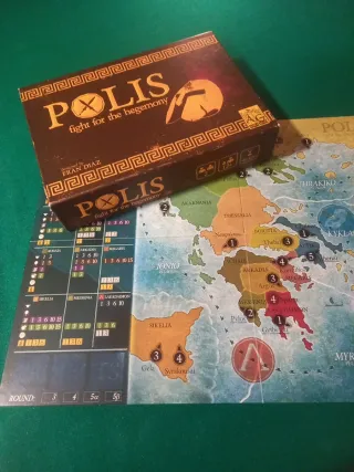 Juego de mesa POLIS: Fight for the Hegemony