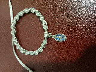 Pulsera Virgen Milagrosa Artesana