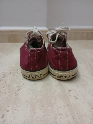 Zapatillas granates hombre