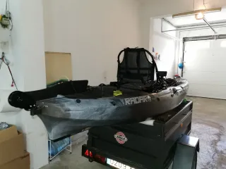 Kayak Wilderness Radar 115 con pedalera