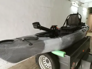 Kayak Wilderness Radar 115 con pedalera