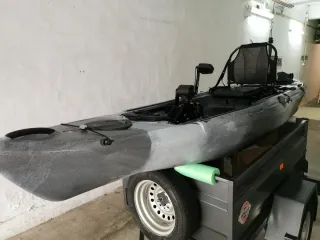 Kayak Wilderness Radar 115 con pedalera
