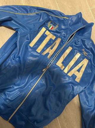 Chaqueta Nagata Design Italia Azul y Dorada