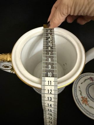 Antica Teiera Sèvres Porcellana