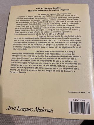 Manual de iniciación a la lengua portuguesa