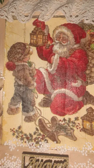 Decorazione Natalizia Babbo Natale