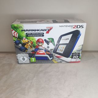 Nintendo 2DS Nero/Blu con Mario Kart 7