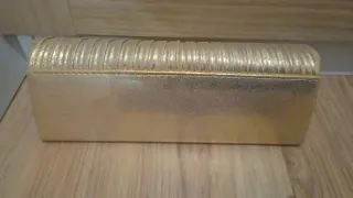 Bolso de fiesta dorado