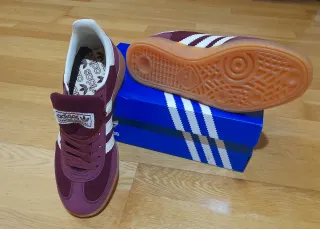 Zapatillas Adidas Handball Spezial burdeo/Blanco