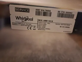 Microondas Whirlpool