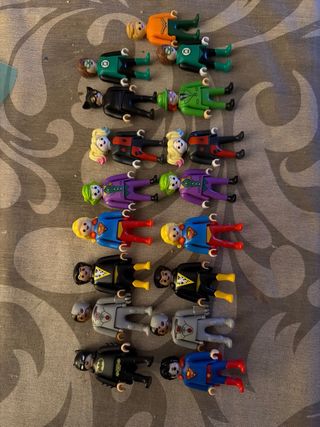 Muñecos Playmobil Superhéroes y Villanos