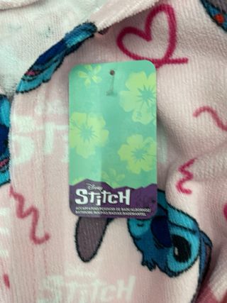 Set accappatoio e ciabatte Stitch bimba