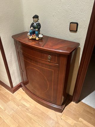 Mueble recibidor de madera