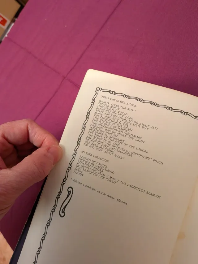 La crucifixión rosada III Nexus de Henry Miller