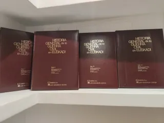 Historia General de la guerra civil en Euskadi.