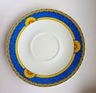 Juego 6 Tazas Té Karlovarsky Bohemia Porcelana