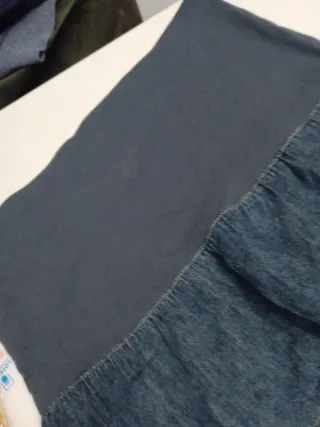 Falda vaquera premamá