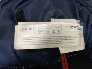 Americana Celio Slim Fit Azul Talla M