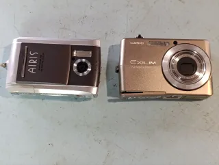 Lote 11 Cámaras Digitales Ricoh Negras