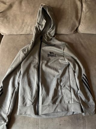 Sudadera Lonsdale Gris Talla XL