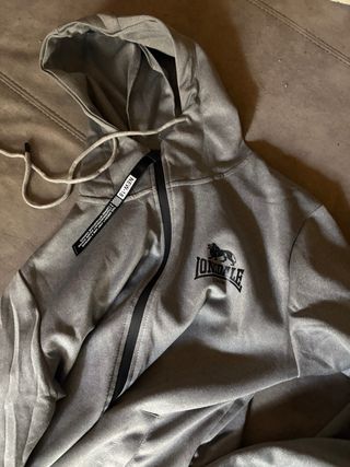 Sudadera Lonsdale Gris Talla XL