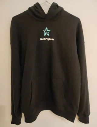 Sudadera Nude Project negra con capucha