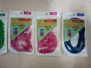Elásticos sólidos pesca enchufable