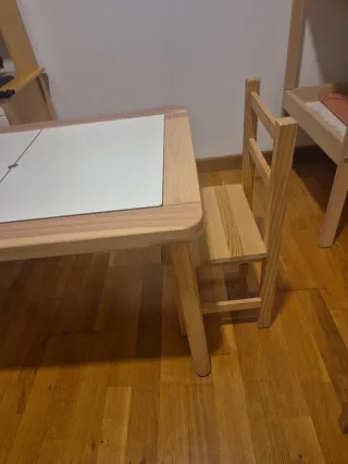 Sillas de madera para niños