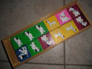 Domino Legno Disney La Carica dei 101