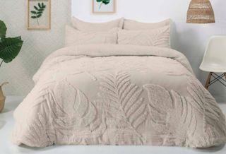 Colcha Sherpa Pierre Cardin 1,50 Beige