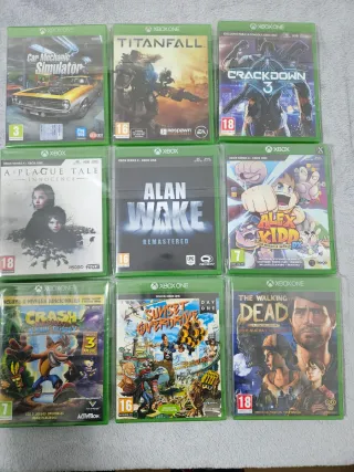 Lote 9 Giochi Xbox One